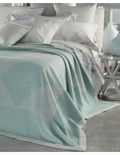 BLUMARINE COPERTA CALDO BLU