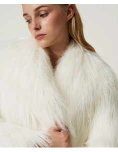 TWINSET CAPPOTTO IN FAUX FUR 2