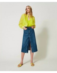 TWINSET GONNA LONGUETTE IN...