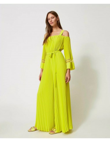 TWINSET TUTA IN GEORGETTE PLISSE'