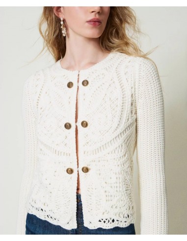 TWINSET GIACCA IN MAGLIA
