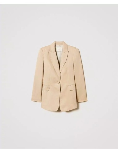 TWINSET BLAZER MONOPETTO