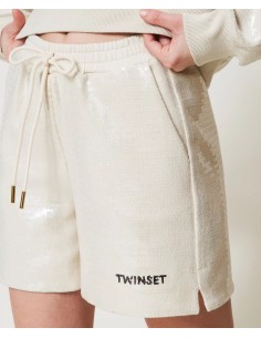 TWINSET BERMUDA IN FELPA