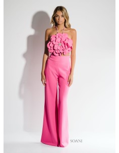 SOANI TOP FIORE E PANTALONE 2