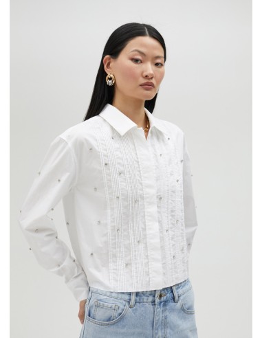 LOLA CASADEMUNT CAMICIA CON STRASS
