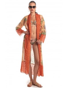 PIN UP STAR KIMONO LUNGO...