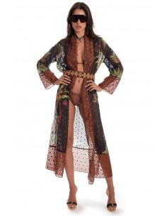 PIN UP STAR KIMONO LUNGO...