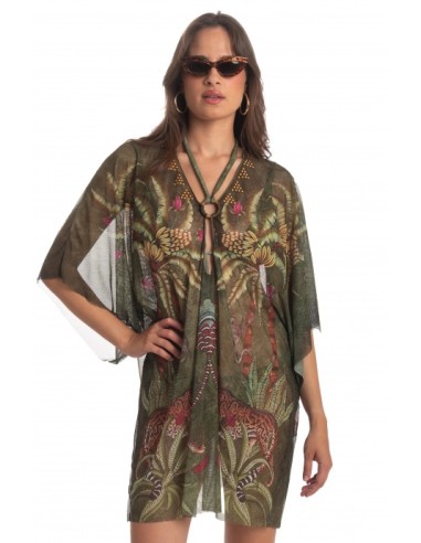 PIN UP STAR PONCHO SAFARI