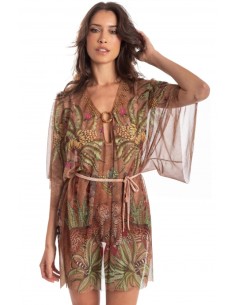 PIN UP STAR PONCHO SAFARI