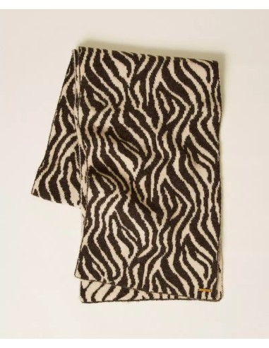 TWINSET SCIARPA IN MAGLIA JACQUARD