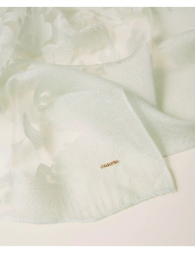 TWINSET STOLA IN PIZZO INTARSIATO