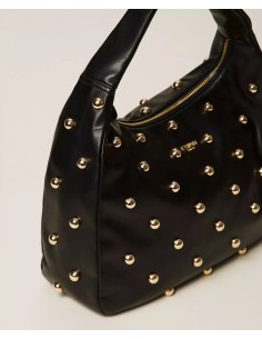 TWINSET BORSA HOBO CON BORCHIE