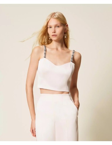 TWINSET TOP CROPPED