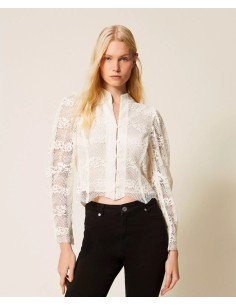 TWINSET GIACCA IN PIZZO...