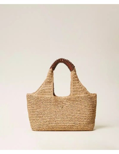 TWINSET BORSA HOBO IN RAFIA