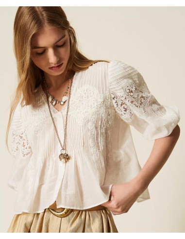 TWINSET CAMICIA IN MUSSOLA
