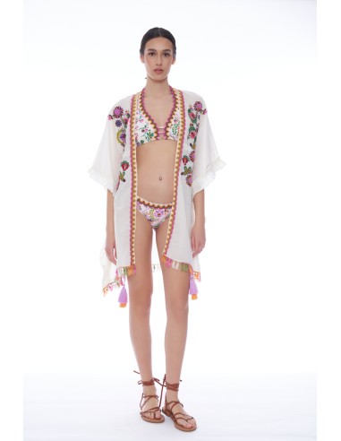 MISS BIKINI PONCHO CON FRANGE