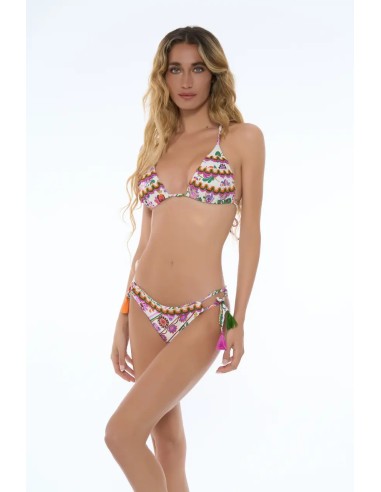 MISS BIKINI TRIANGOLO STAMPA FLOREALE
