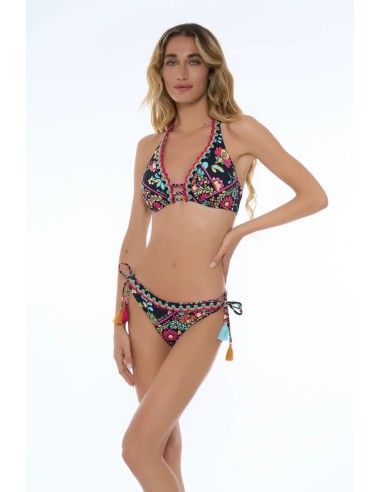 MISS BIKINI TOP A VELA STAMPA FLOREALE