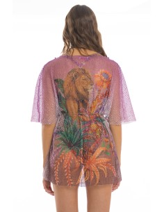 PIN UP PONCHO RETE LION KING
