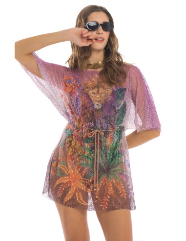 PIN UP PONCHO RETE LION KING