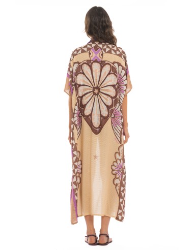 PIN UP KIMONO LUNGO TRIBAL