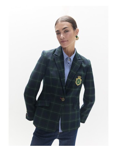 LOLA CASADEMUNT  BLAZER A QUADRI