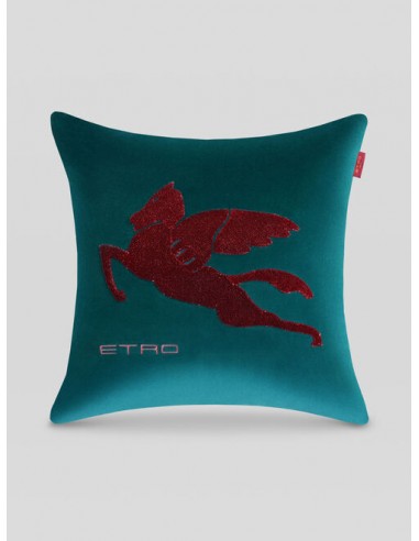 CUSCINO ETRO VELLUTO PEGASO